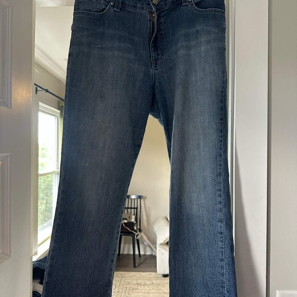 Nine West Vintage America Classic Blue Denim Jeans- 12